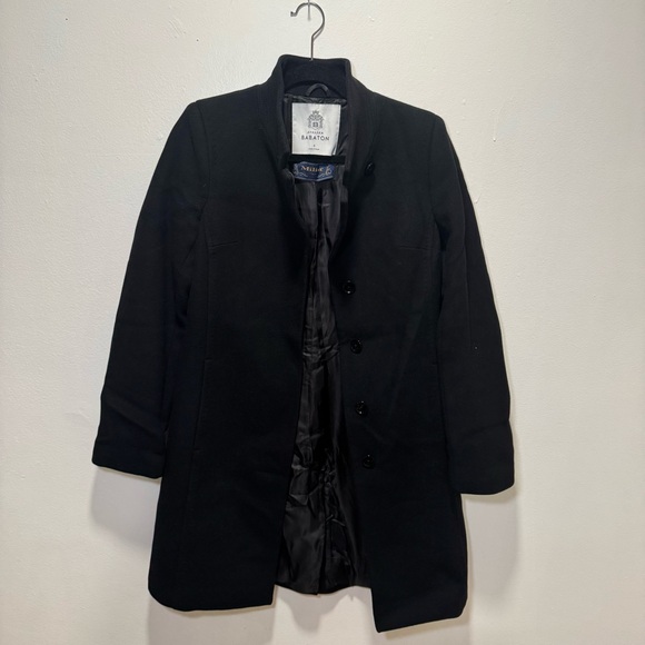Aritzia Babaton Wool Cashmere Tailored Coat – Italian Milior Buttons – Size S - Picture 5 of 16